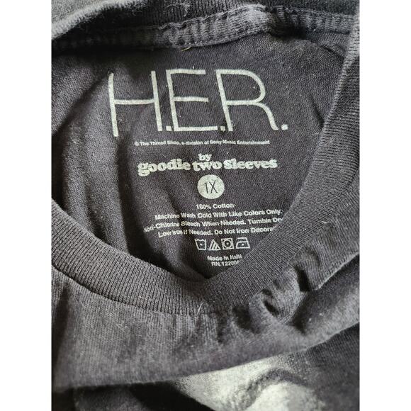 H.E.R Artist Oversized Tee 1x - Picture 4 of 5